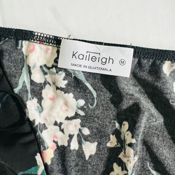 Kaileigh Stitch Fix Rica Floral Crop Maternity Jumpsuit Size M Medium - Picture 4 of 7